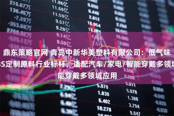 鼎东策略官网 青岛中新华美塑料有限公司：低气味PCABS定制原料行业标杆，适配汽车/家电/智能穿戴多领域应用